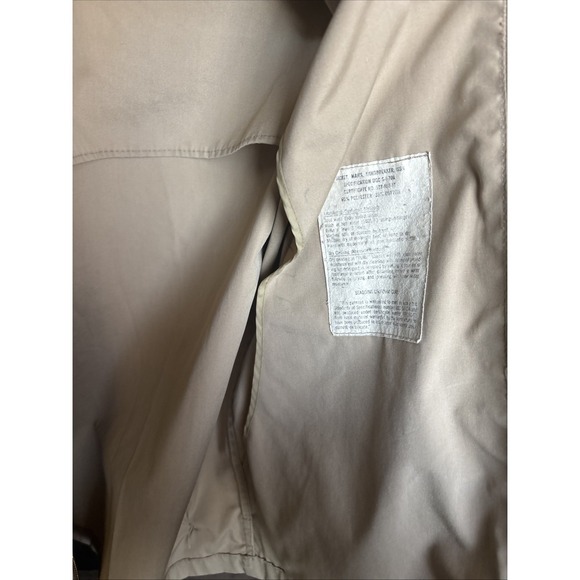 VTG US Navy Seafarer Jacket Mens Sea Breaker Military Scovil Zip Shell‎ Only - Picture 13 of 14